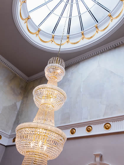 77 Harley Street, Interior Chandelier